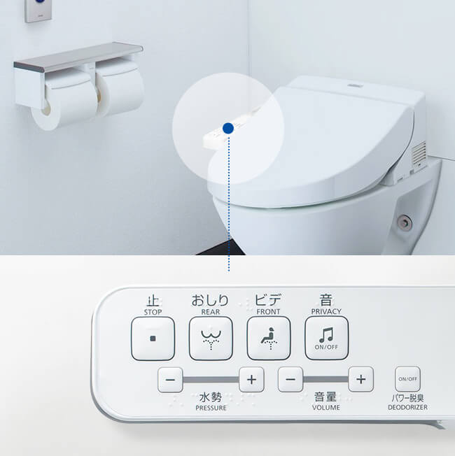 How to Use WASHLET®｜TOTO WASHLET®