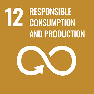 SDGs No.12 RESPONSIBLE CONSUMPTION AND PRODUCTION