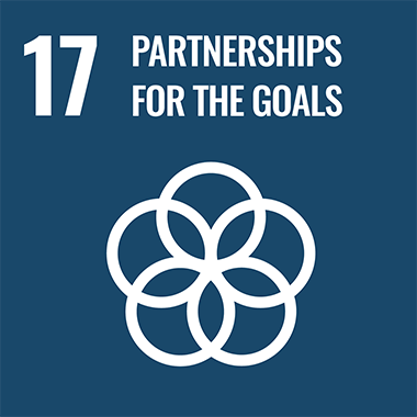 SDGs No.17 PERTNERSHIPS FOR THE GOALS